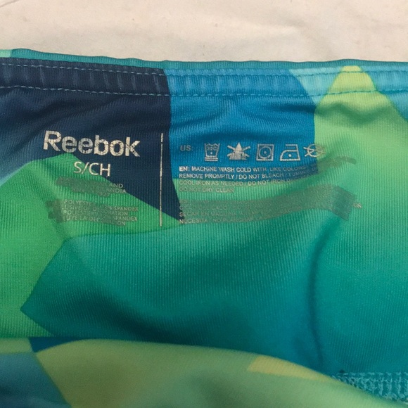 Reebok teal printed leggings - Picture 4 of 6